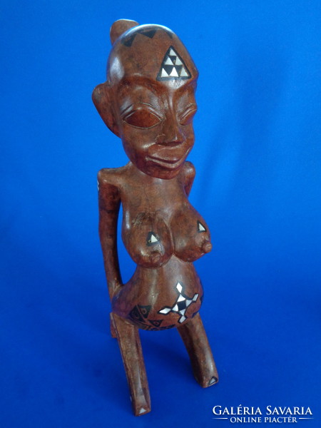 African figurine made of exotic wood