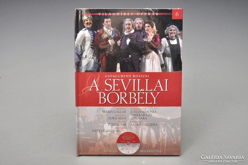 Opera Rossini: The Barber of Seville. Singing maria callas, tito gobbi. Unopened CD!