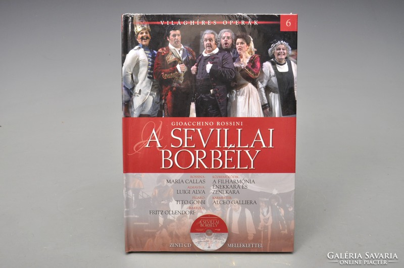 Opera Rossini: A Sevillai Borbély. Énekel Maria Callas, Tito Gobbi . Bontattlan CD !