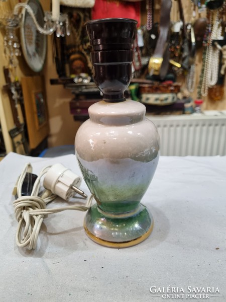 Iparmüvészeti kerámia asztali lámpa