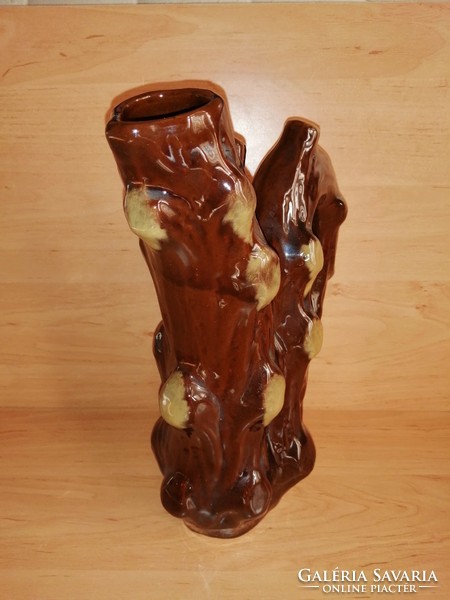 Wood trunk imitation glazed ceramic spout (2 / d)