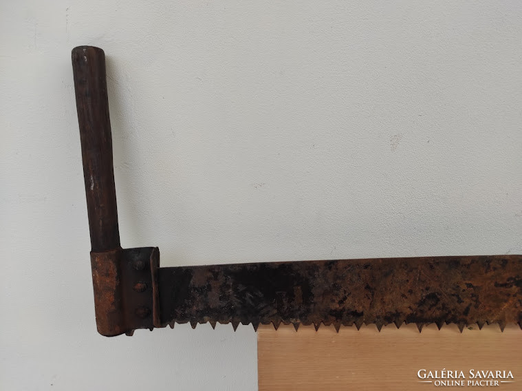 Antique Two Person Saw Lumberjack Tool Special Collector Rarity 5348