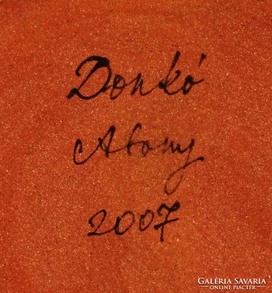 1H705 marked large dankon abony ceramic 