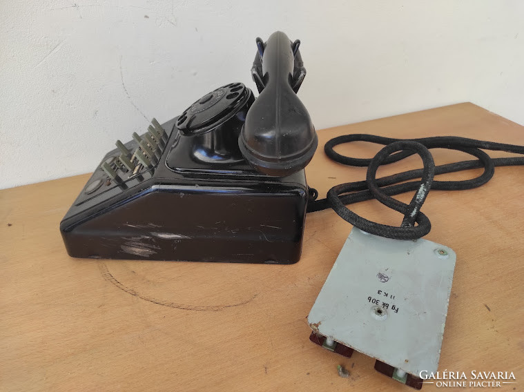 Antik asztali tárcsás telefon gyűjtői ritkaság 5345