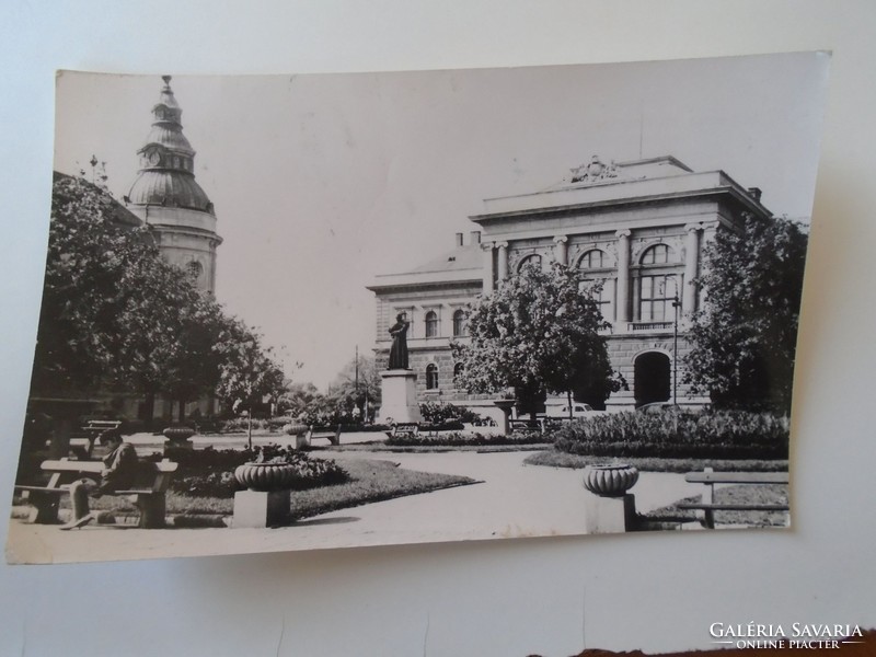 D189546 old postcard saint kossuth lajos tér 1971