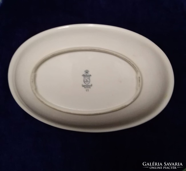 Porcelain floral oval bowl for sale