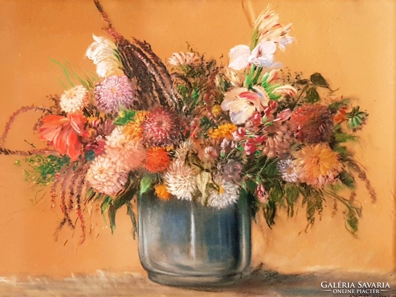 Diener-Dénes Rudolf (1889 - 1956) - Virágcsendélet 120x89cm