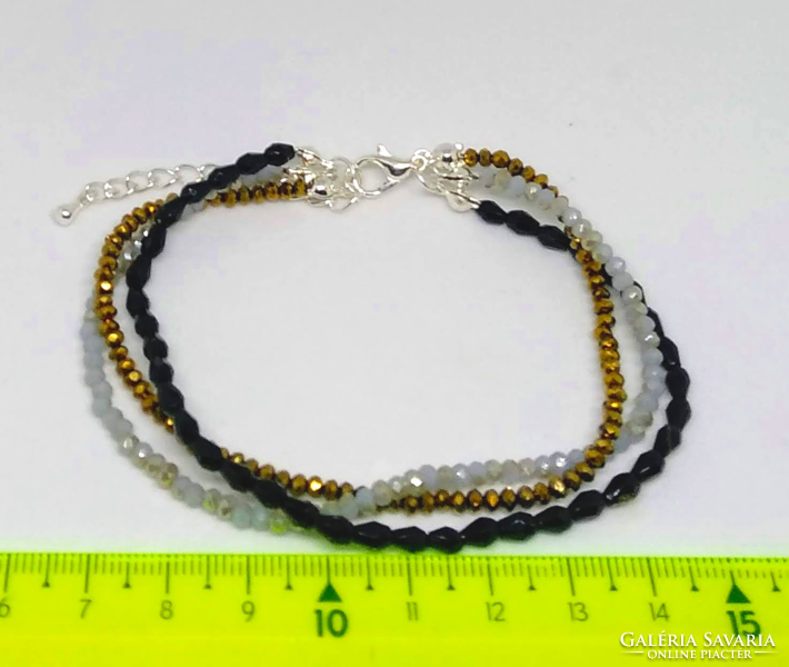 3 Serial Austrian Crystal Bracelet