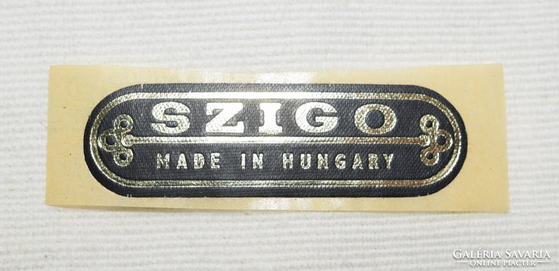 Retro matrica SZIGO made in Hungary