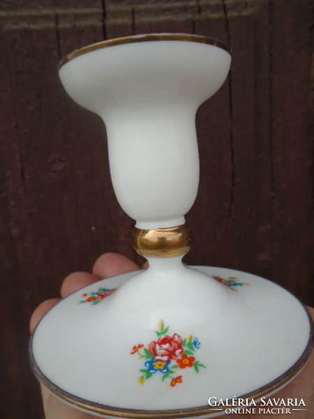 Very finely crafted glass handcrafted candle holder marked costa swedish