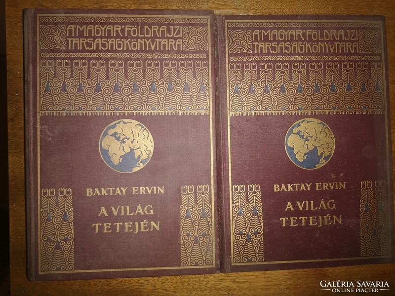 Baktay ervin - the top of the world. Library of the Hungarian Geographical Society.