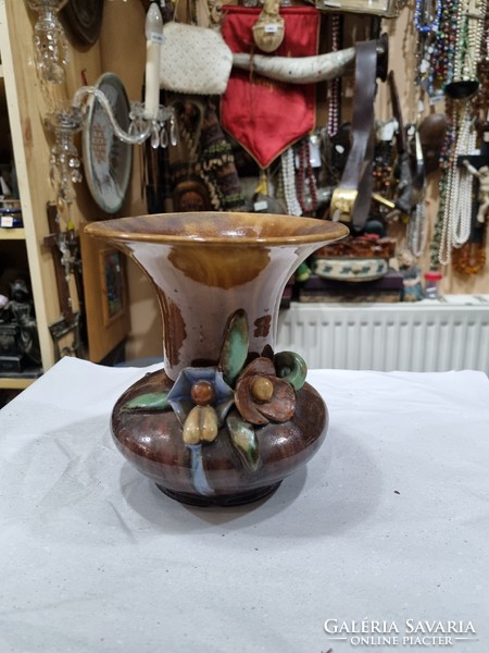 Hops in a ceramic vase