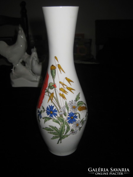 Field flower vase by Zsolnay from the 60s, 24 cm