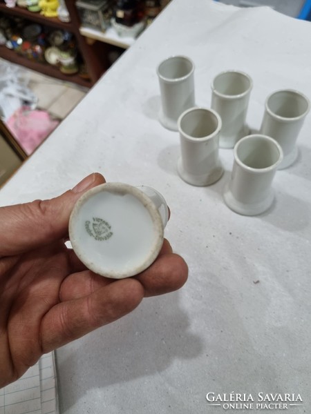 Régi csehszlovák porcelán likörös készlet