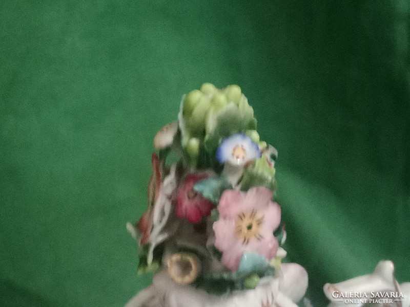 Alt Wien - Royal Vienna kisméretű potpourri váza az 1900-as évek elejéről