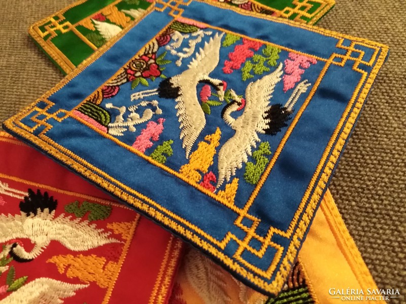 Oriental - textile coaster / 5 pcs