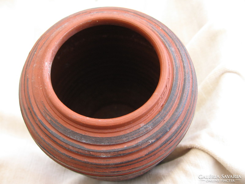 Ilkra-jlkra brown-black vase 304/15