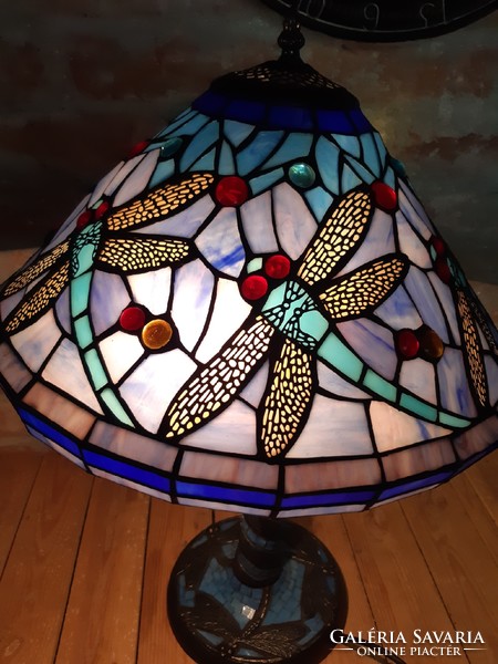 Tiffany table lamp with dragonfly 58 cm