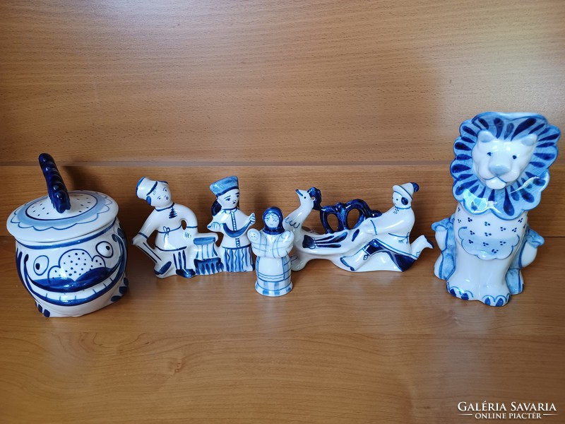 Gzhel, Russian porcelain, only in one!