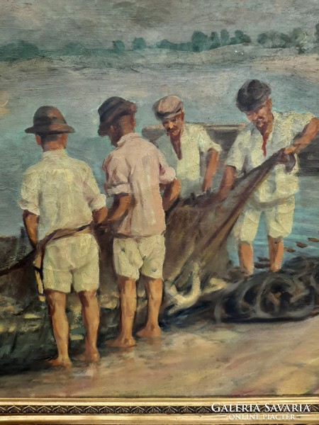 Hódi Géza (1881-1942): Halászok