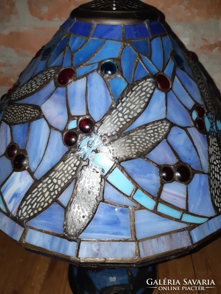 Tiffany table lamp with dragonfly 58 cm