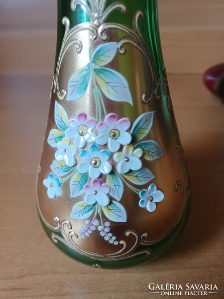 Bohemia glass vase
