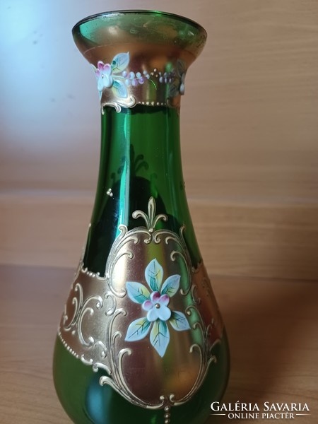 Bohemia glass vase