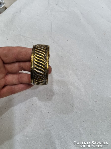 Old copper bracelet