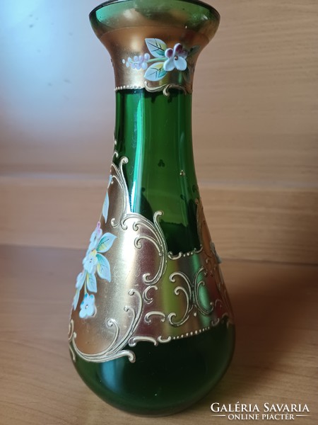 Bohemia glass vase