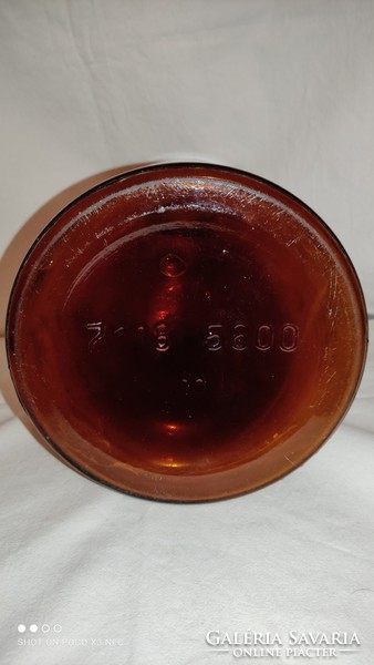 JELZETT! Vintage kapitális E. MERCK Darmstadt fragrance üveg Made in Germany illatszer parfümös üveg