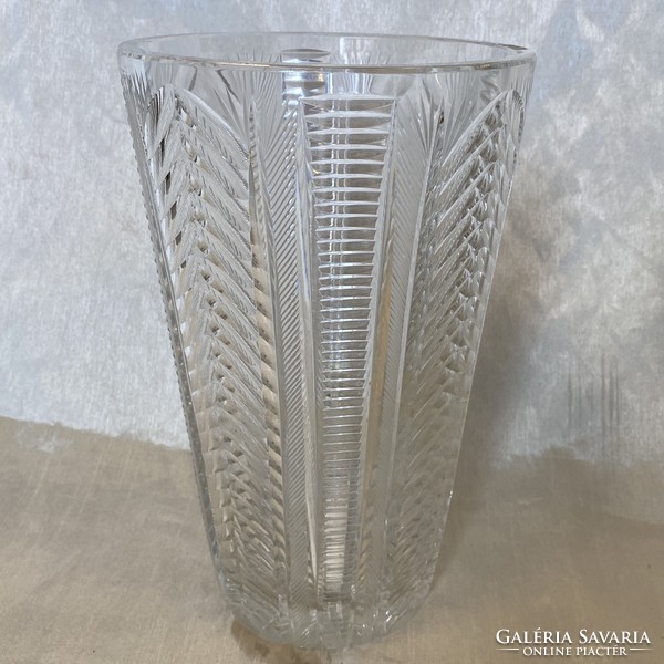 Beautiful large glass vase