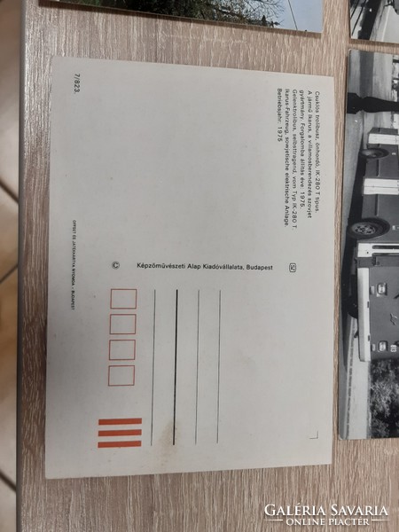 BKV 24 db postatiszta képeslap gyűjtőben