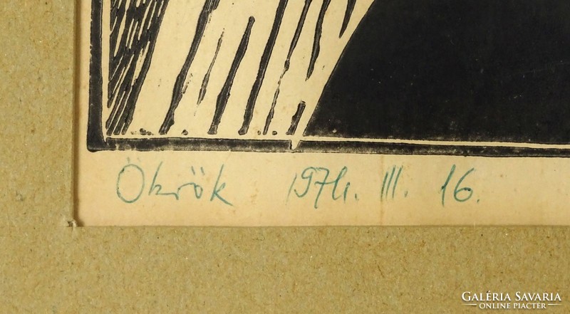 1G938 Dér István : "Ökrök" 1974