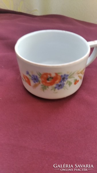 Poppy drasche tea cup