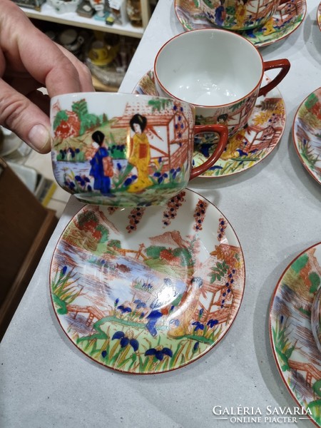 Old Czechoslovak tea set