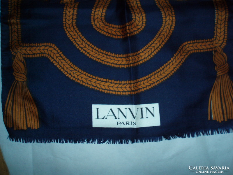 Vintage lanvin silk scarf