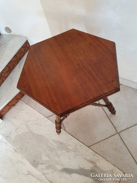Old German coffee table living room table