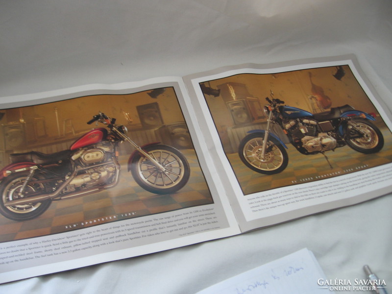 Harley-davidson 1996 catalog with record