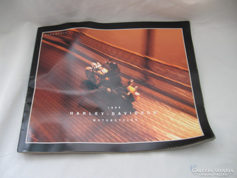 Harley-davidson 1996 catalog with record