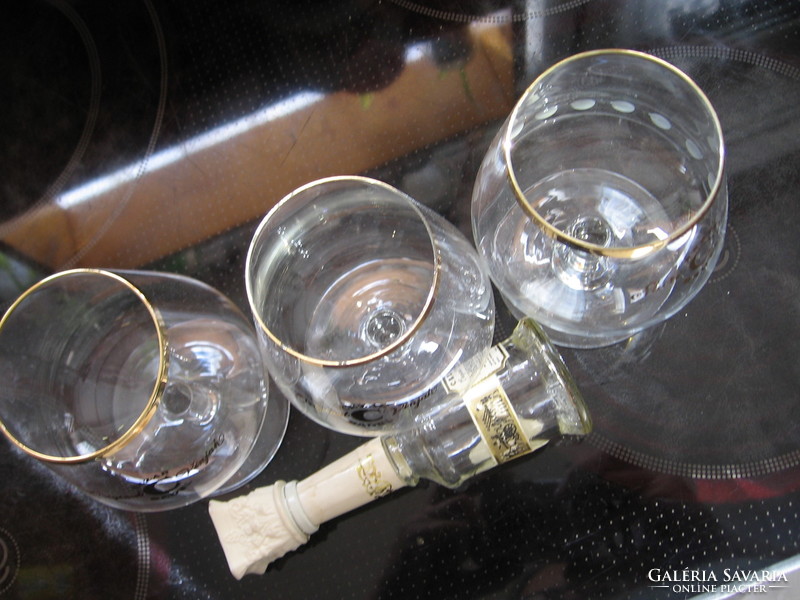 Retro yug badel cesar and stari vinjak glasses 7 pcs and mini glass pack