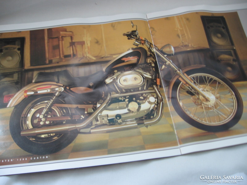 Harley-davidson 1996 catalog with record