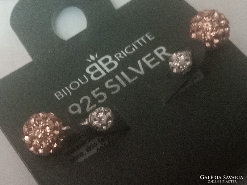 Új 925-ös ezüst Bijou Brigitte fülbevaló