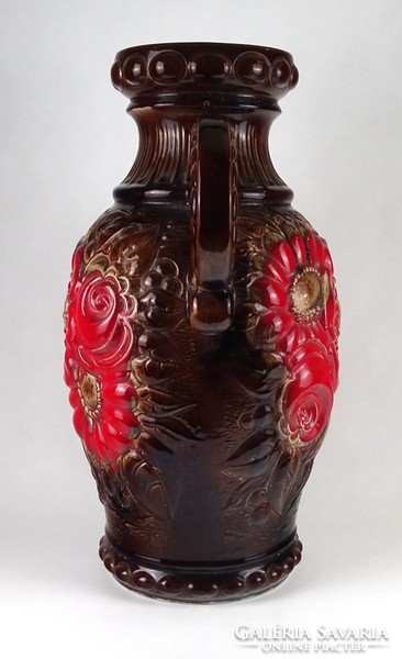 1I056 Retro mid century hatalmas német kerámia váza 54 cm