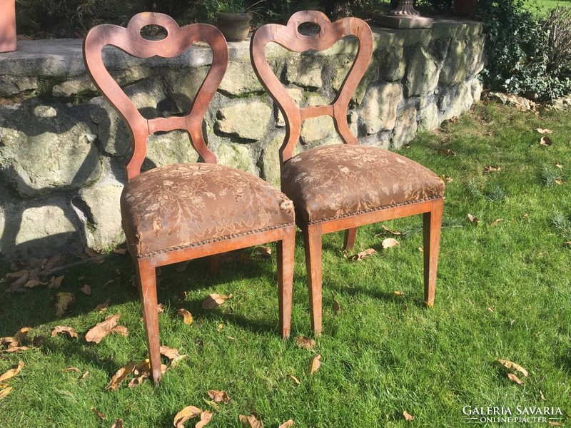 Antik Biedermeier szék (2db)