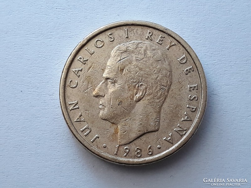 100 Pesetas 1986 érme - Spanyol 100 pezeta 1986 külföldi pénzérme