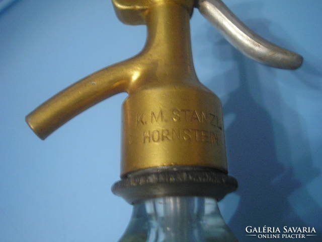 U10 Ritka szódásüveg 1965-ÖS  WIEN Hischenhuber Hornstein 2900 gr gyűjteménybe való  ritkaság
