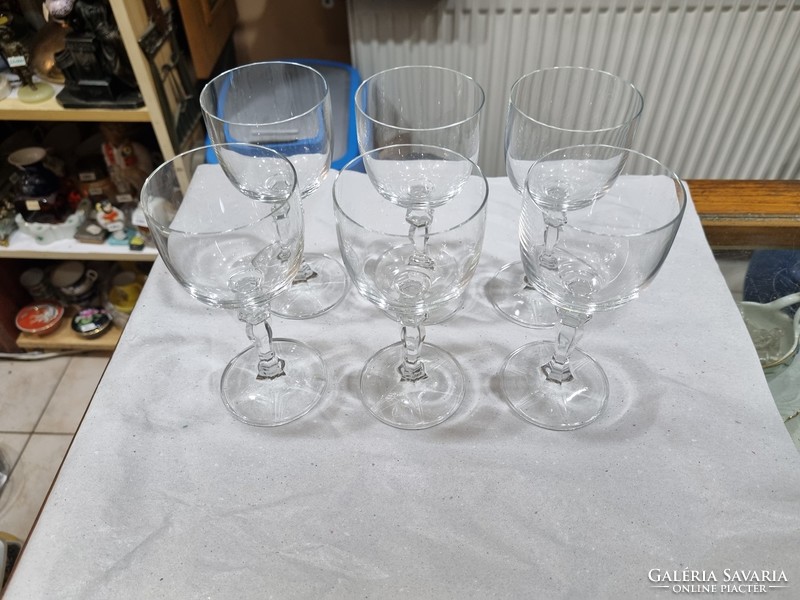 6 glass glasses