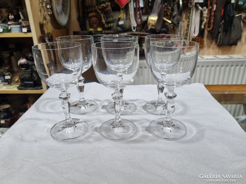 6 glass glasses