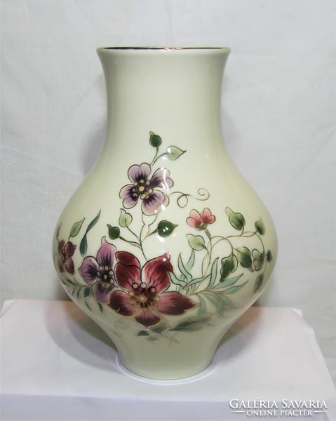 Zsolnay orchidea mintás váza - Exclusive porcelán