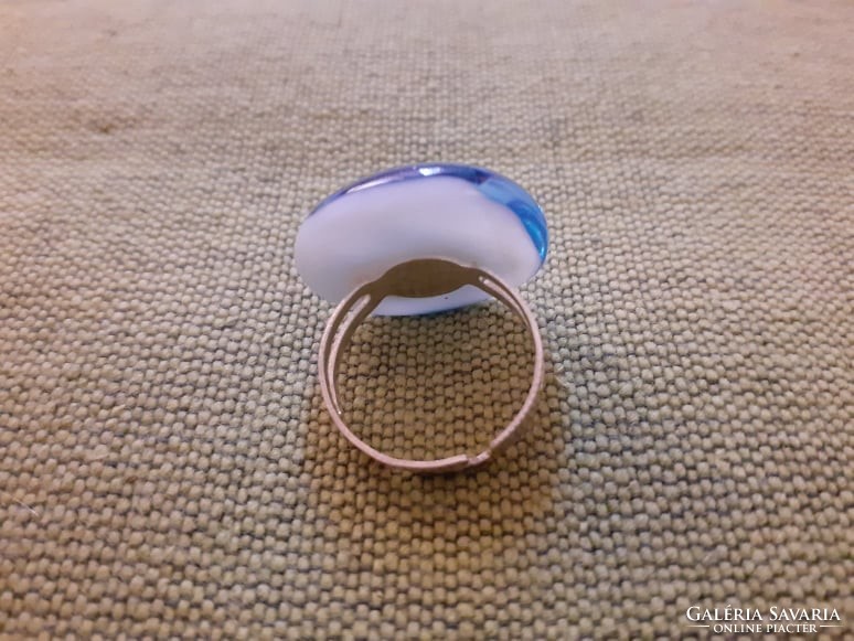 Adjustable Murano ring